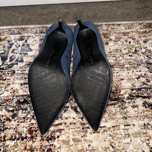 ZARA Trafuluc Women’s blue Heel - Picture 3 of 11